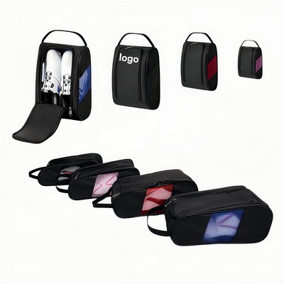 Polyester Shoe Bag With Mesh Ventilation