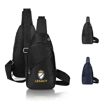 Waterproof Polyester Crossbody Sling Pack