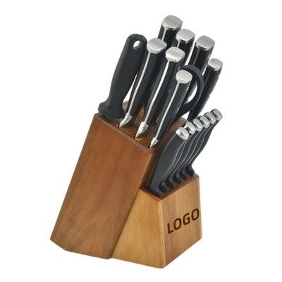 Stainless Steel Kitchen Knife Set for Cooking and Fruit Cutting Tasks