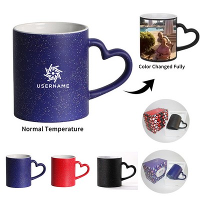 Heat Sensitive Starry Sky Color Changing Ceramic Coffee Mug