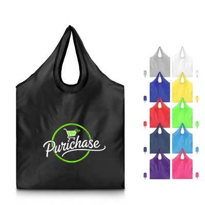 Custom Foldable Polyester Shopping Tote