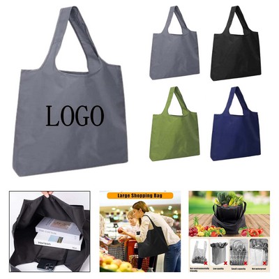 Waterproof Oxford Plaid Shopping Tote