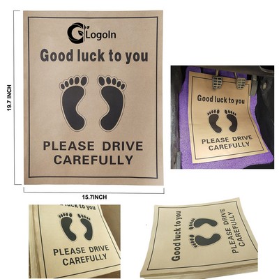 Kraft Paper Disposable Auto Floor Mat