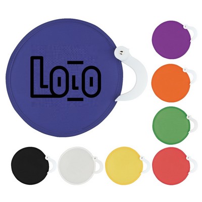 Foldable Hand Fan with Plastic Handle