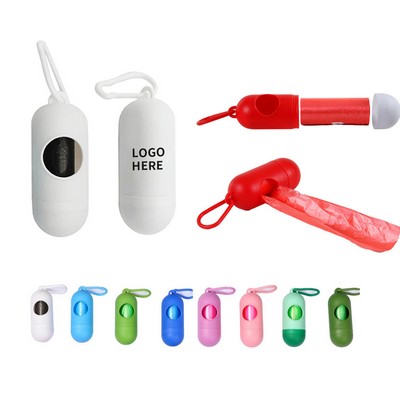 Poop Bag Dispenser with Clip for Dogs