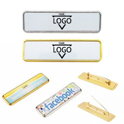 Lapel Pin Name Tag Work Badge