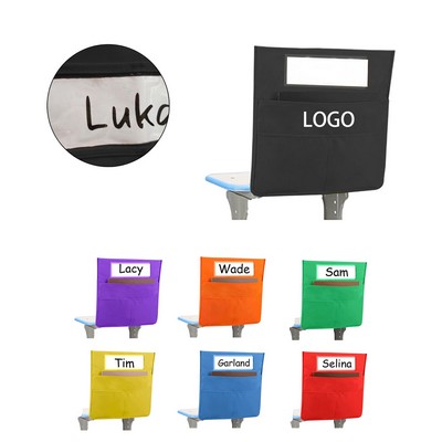 Chair-Back Pocket Organizer-Student Classroom Bag for Books