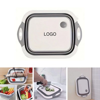 Retractable Cutting Board with Sink Cover