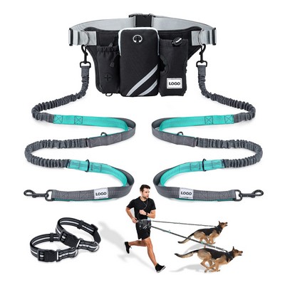 Outdoor Pet Training Waist Bag with Dog Leash