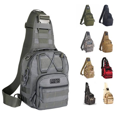 Oxford Cloth Tactical Shoulder Chest Bag