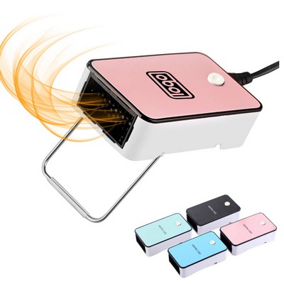 Mini Desktop Fan Electric Heater