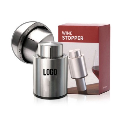 Stainless Steel Vacuum Wine Stoppers