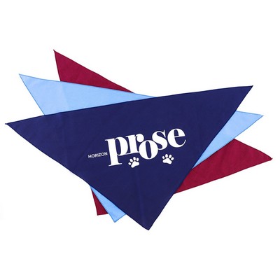 Large Triangle Pet Bandana