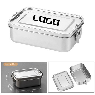 Reusable 18 OZ Stainless Steel Bento Box