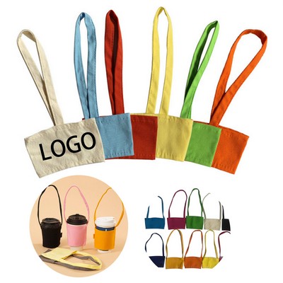Portable Canvas Cup Cover