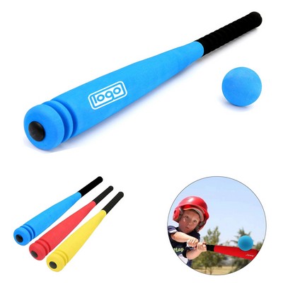 Kids Mini Foam Baseball Bat w/ Ball