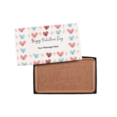 Happy Valentine's Epic 1lb. Chocolate Bar with Personalized Packaging