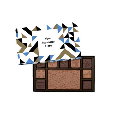 Thank you 19-Piece Chocolate Gift Set with Personalized Packaging
