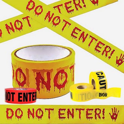Halloween Decorations Caution Tape