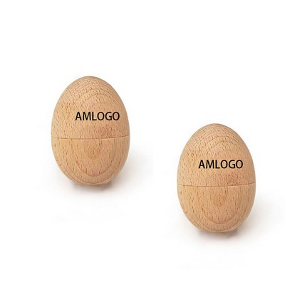Wooden Easter Egg