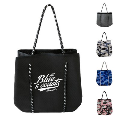 Neoprene Beach Tote Bag