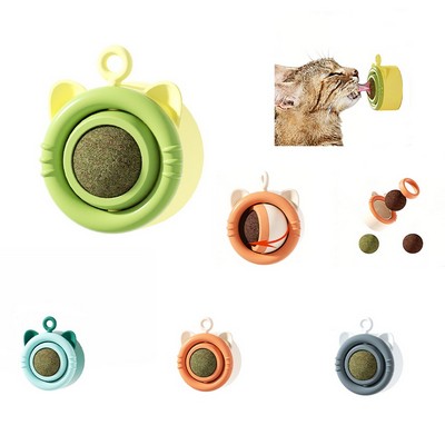 ABS Rotating Catnip Ball Toy
