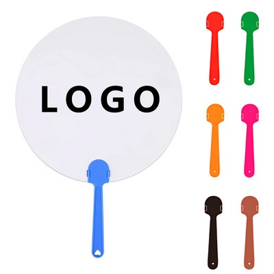 Custom Plastic Advertising Hand Fan