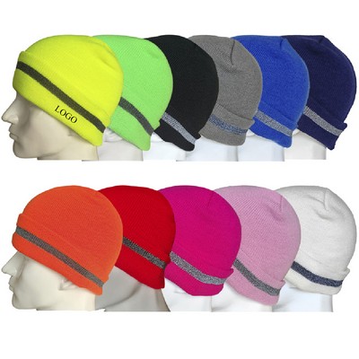 Winter Warm Reflective Knitted Hat