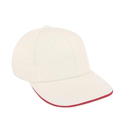 Sandwich Brim Brushed Velcro® Lowstyle Hat