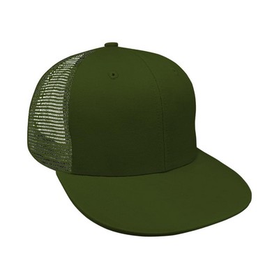 Meshback Dad Cap Snapback USA Made / Union-Solid Color