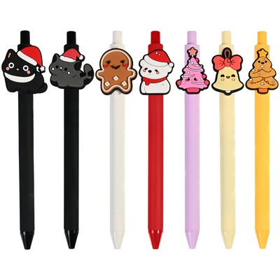 Custom PVC Soft Rubber Figure Pens