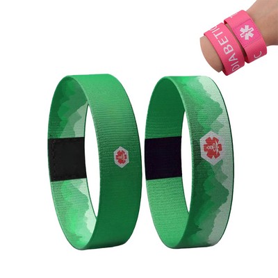 Elastic Wristband With Full Color Printing