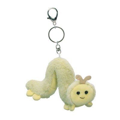 Inchworm Bag Charm - Stuffed Animal Keychain