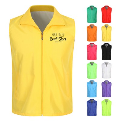 Volunteer Vest with Pocket