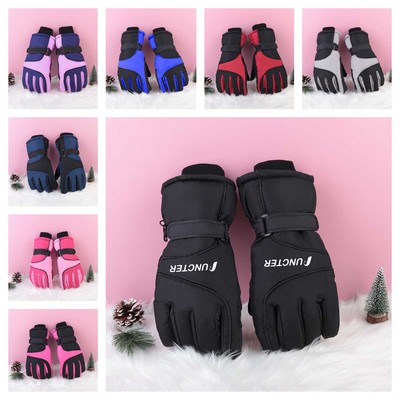 Ski Gloves Warm Waterproof Touchscreen Gloves