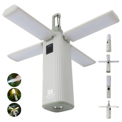 Four-Leaf Folding Camping Lantern