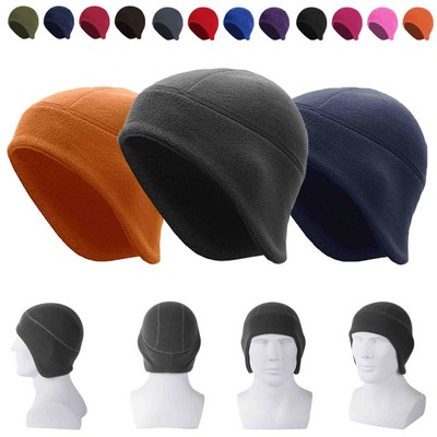 Cotton Skull Cap Lightweight Beanie Sleep Hat Breathable Helmet Liner