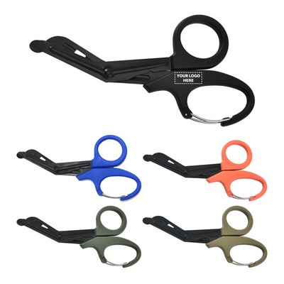 7.5" Heavy Duty EMT Trauma Shears with Carabiner