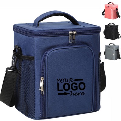 Oxford Cloth Insulated Shoulder Bag