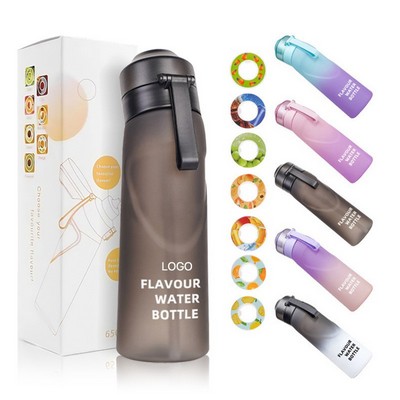650ml Scented Flavor Water Bottle 0 Sugar 0 Calorie Hydration Tool BPA-Free Tritan Fruit Fragrance
