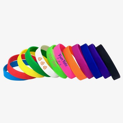 100% Silicone Wristbands