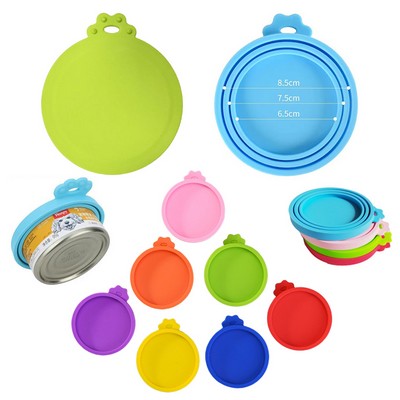 Reusable Food Grade Universal Pet Can Lid Cover