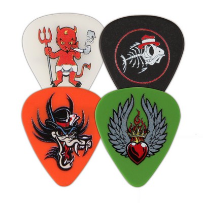 Delrin Guitar Pick (Full Color Imprint)