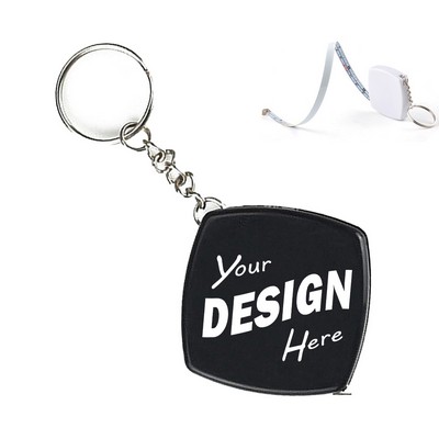Mini Keychain Steel Tape Measure