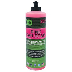 3D® 16 Oz. Pink Car Soap
