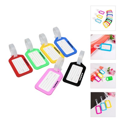 Vibrant Plastic Luggage Tag