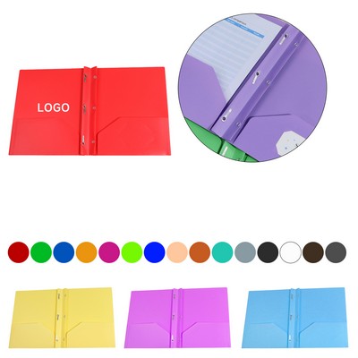 PP Folder with Tadpole File ClipPP Folder with Tadpole File Clip