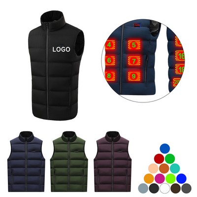 USB Heated Unisex Temperature Control Vest