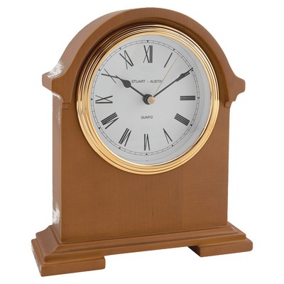 Napolean Clock Traditional Style w/Mahogany Finish - CLK70