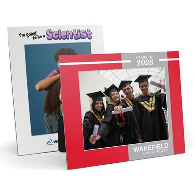 NEW Full Color Bevel Easel Picture Frame (for 8"x10" photo)